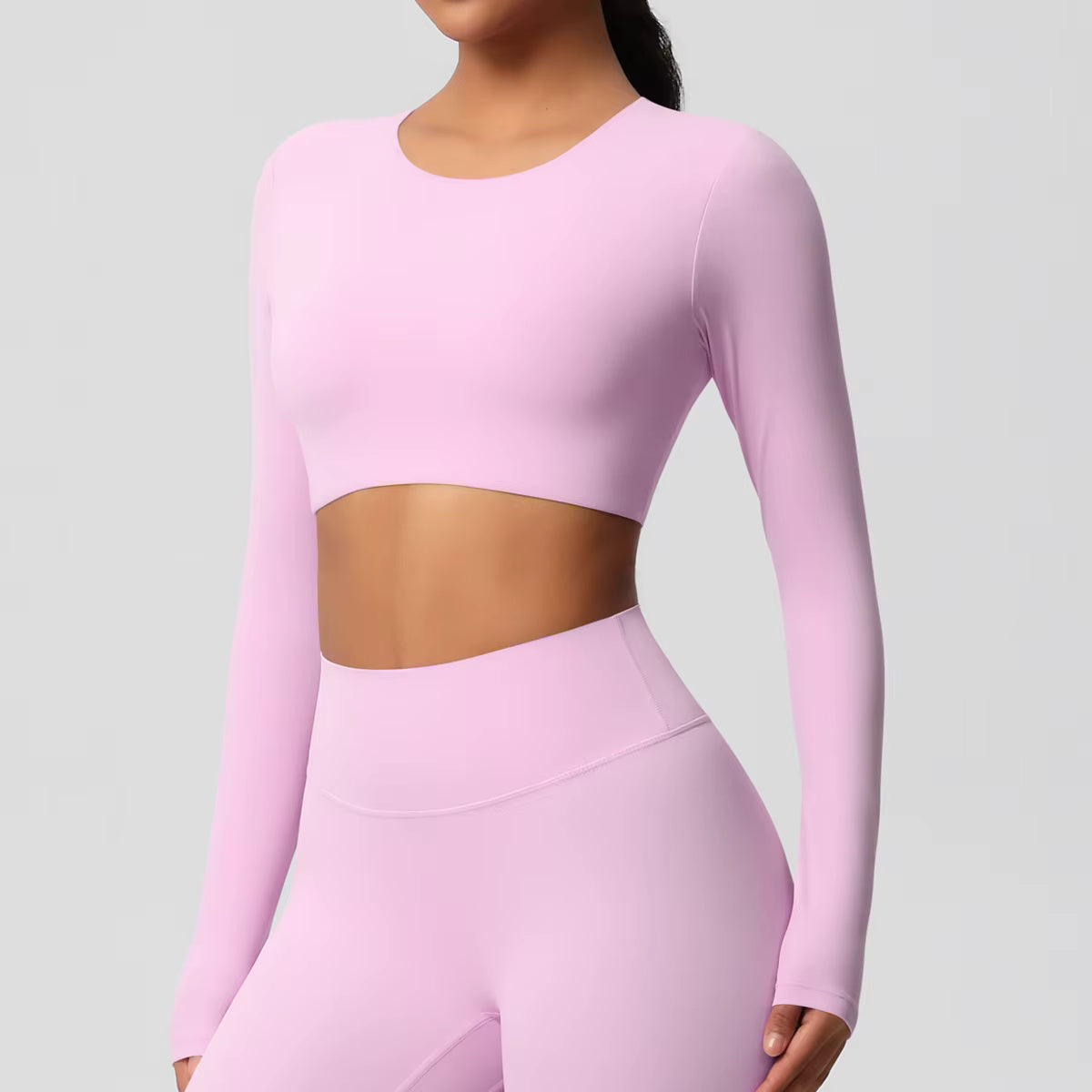 Crop Top Manches Longues Mindful