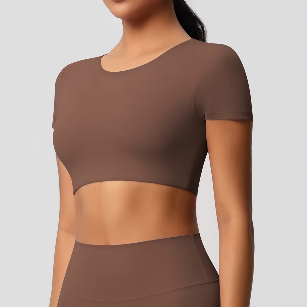 Tee-Shirt Crop Mindful