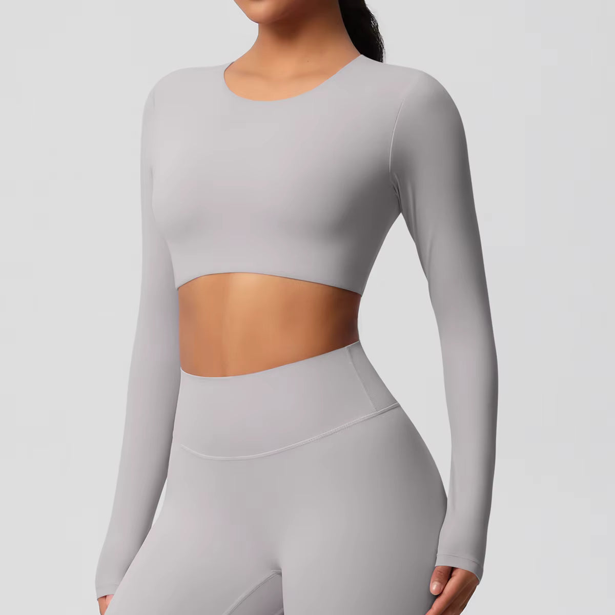 Crop Top Manches Longues Mindful