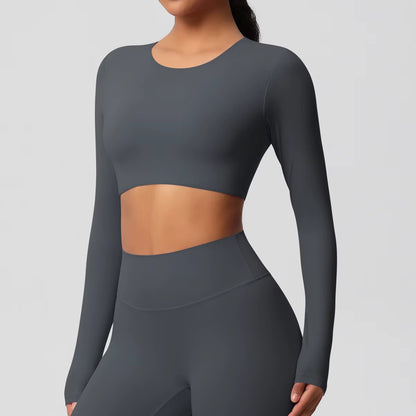 Crop Top Manches Longues Mindful